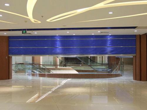 无机布防火卷帘门